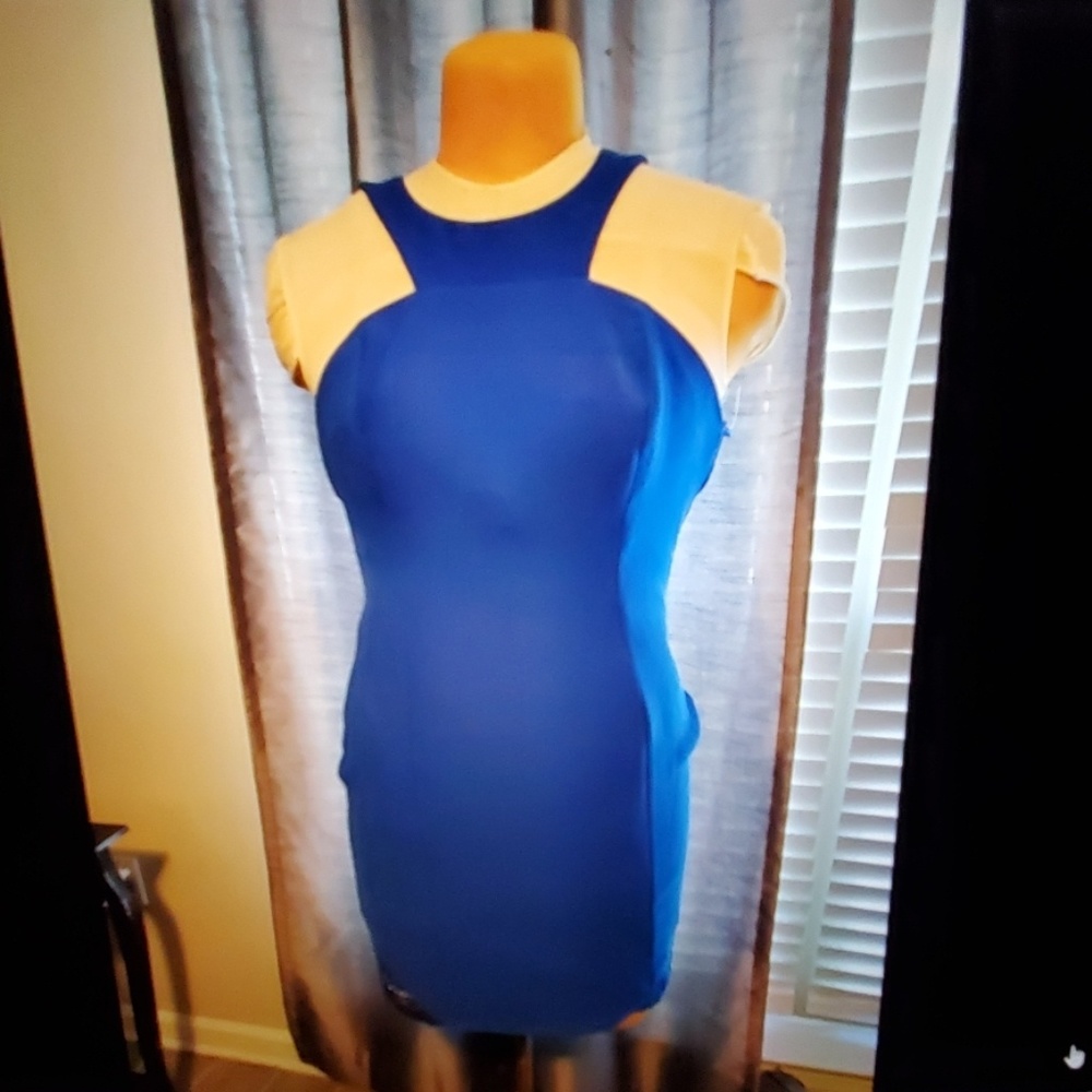 Blue cocktail  dress